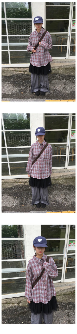 Button-down wide-leg slacks