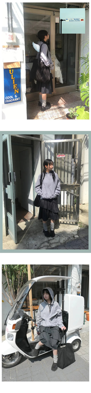 [4 colors] Wrinkle Knee Socks