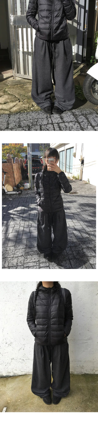 Lightweight duck down jacket