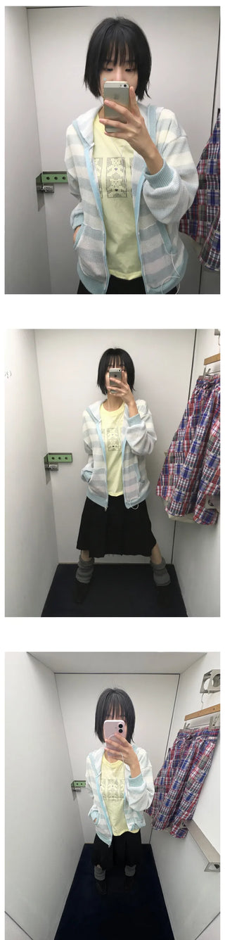 (3 colors) Printed Short-Sleeve T-Shirt