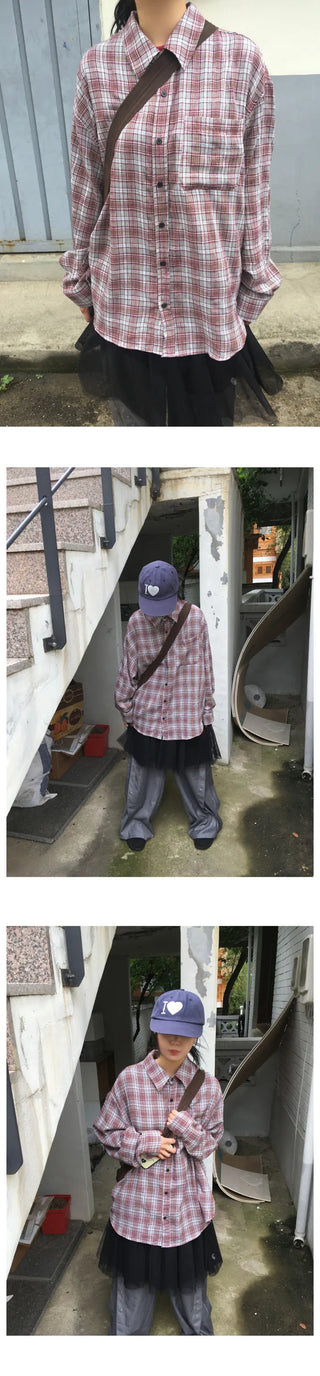 Button-down wide-leg slacks