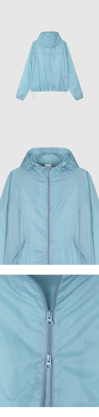 [5 colors] Hooded Windbreaker
