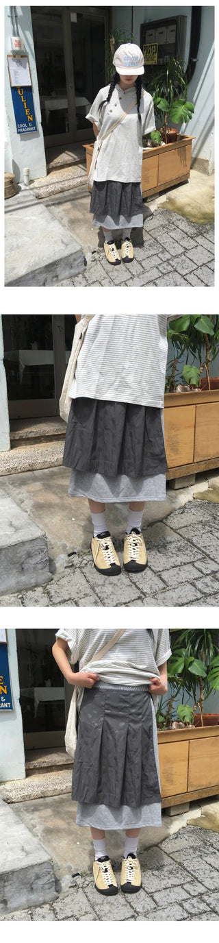 Polka Dot Wrap Skirt