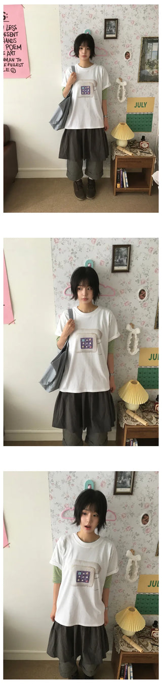 [3 colors] Button Bermuda shorts