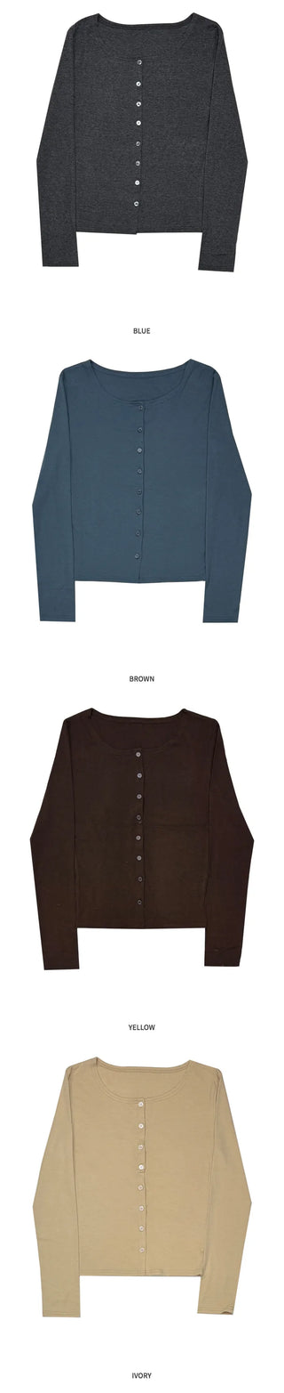 (6 colors) Cardigan