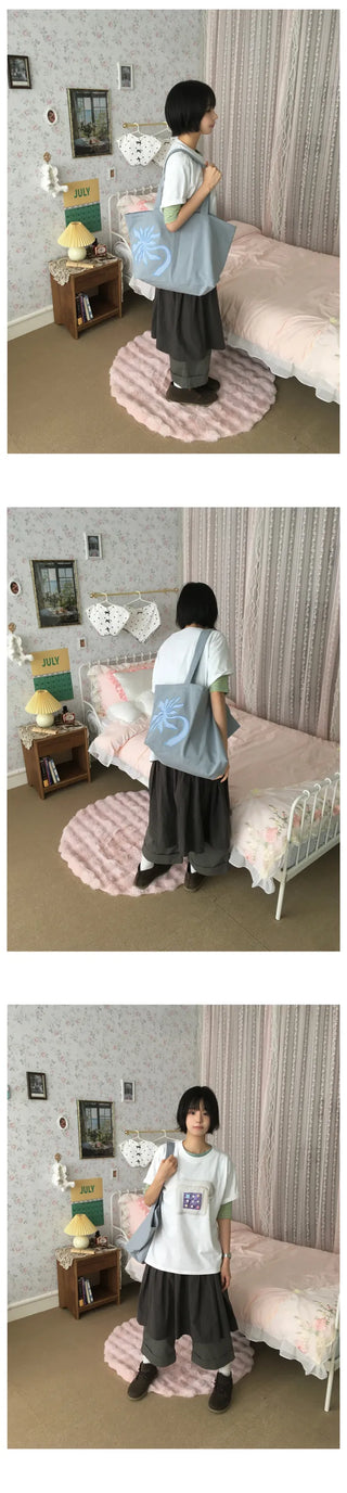 [2 colors] Button-up ribbed short-sleeved T-shirt