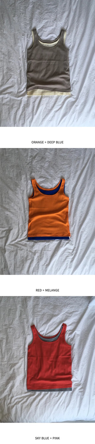 [12 colors] Sleeveless