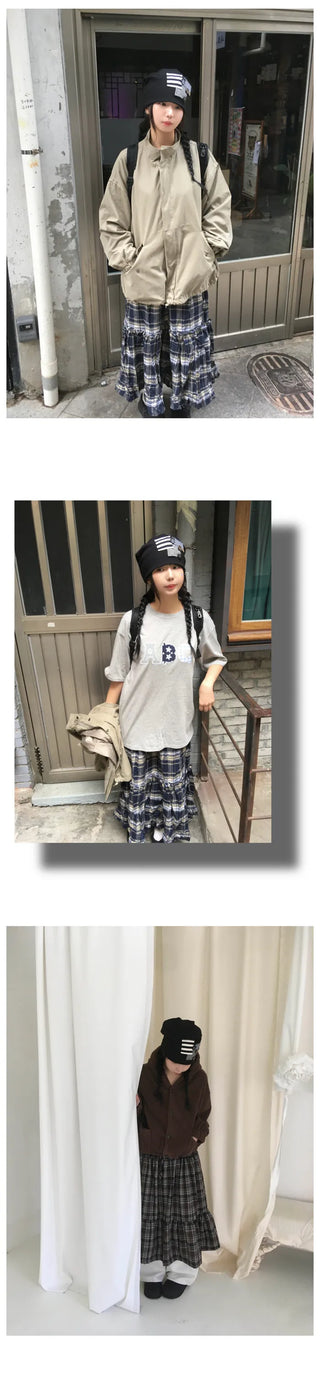 (1 color) Patch Button Beanie