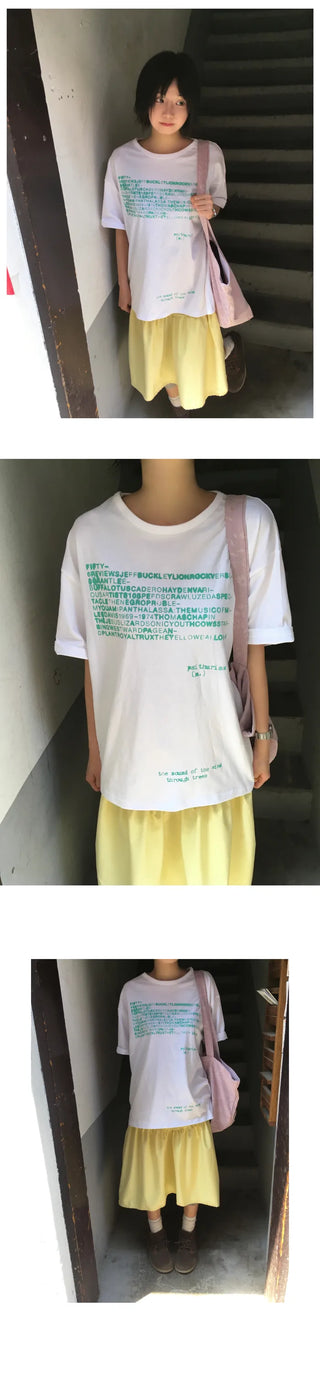 [4 colors] Lace skirt