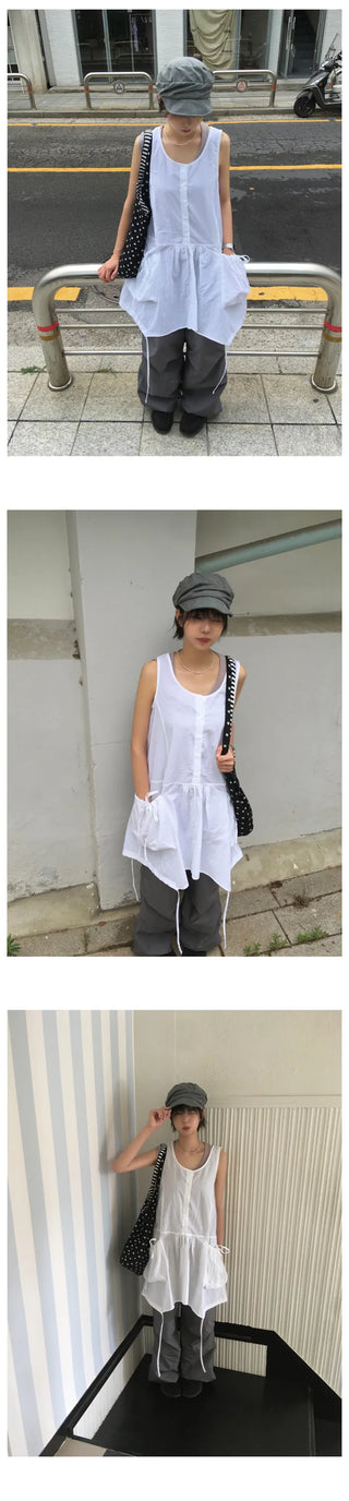 [3 colors] Layered camisole