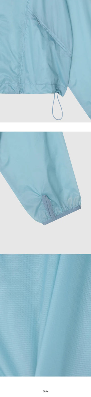 [5 colors] Hooded Windbreaker