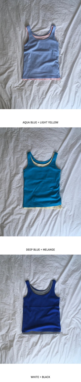 [12 colors] Sleeveless