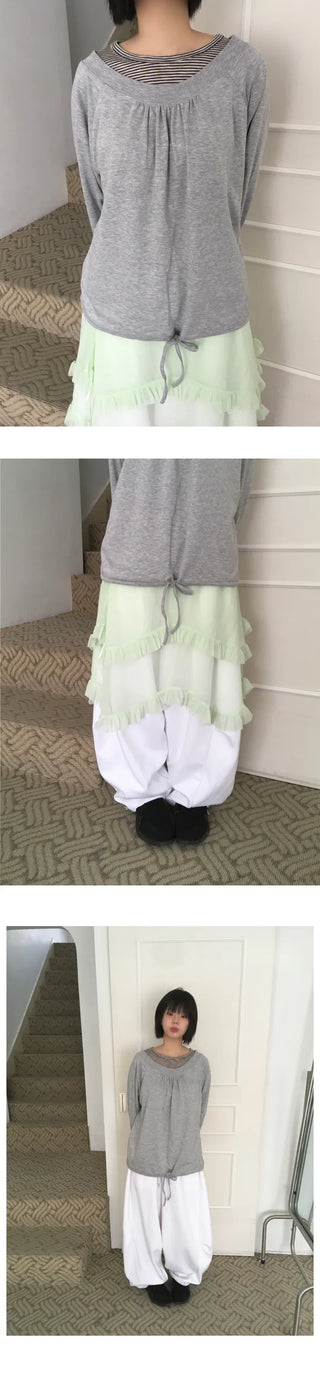 [3 colors] Balloon Wide Pants