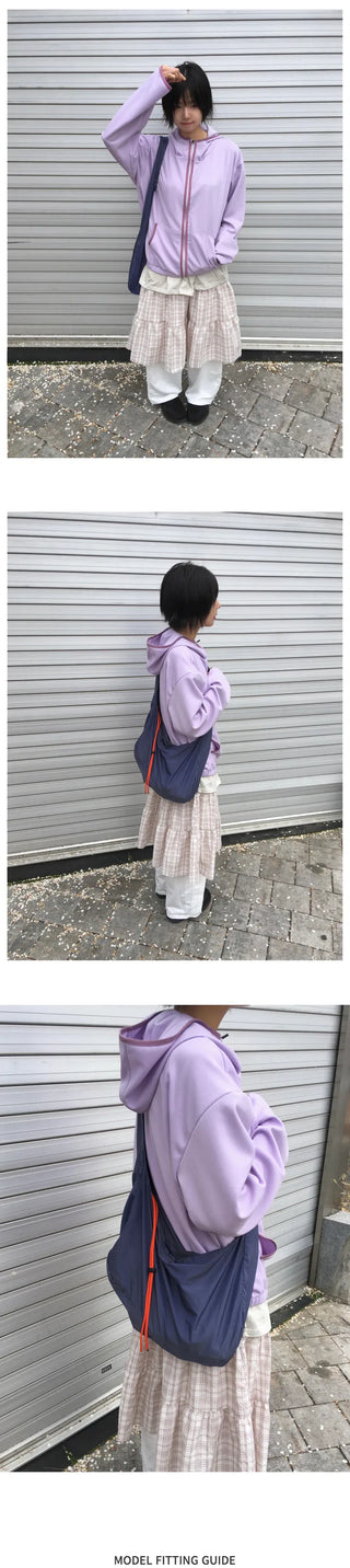 (4 colors) Light Waffle Zip-Up Hoodie