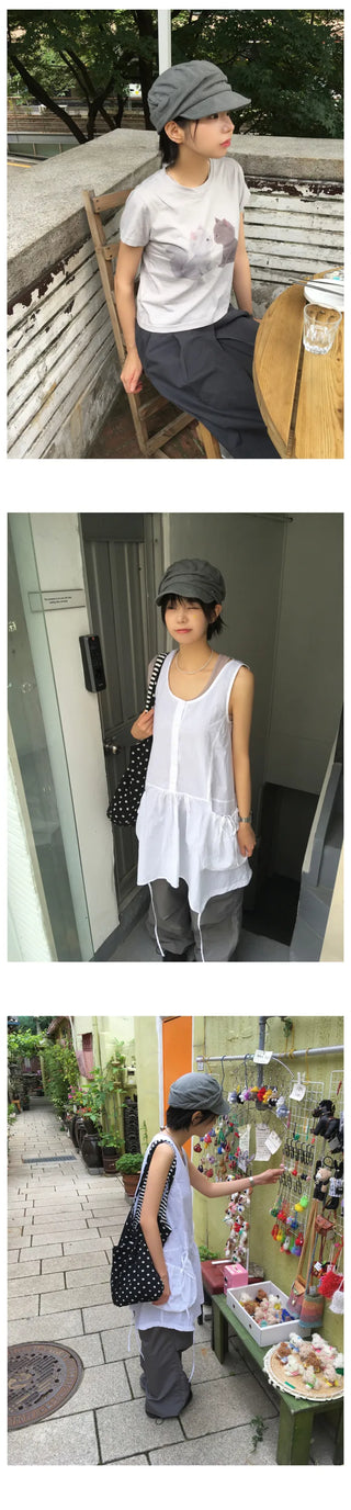 Pleated cap