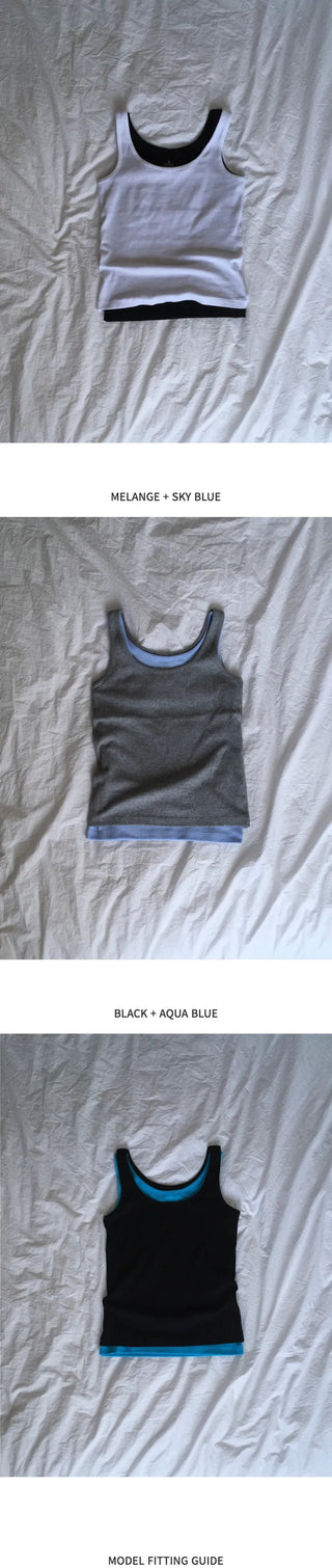 [12 colors] Sleeveless