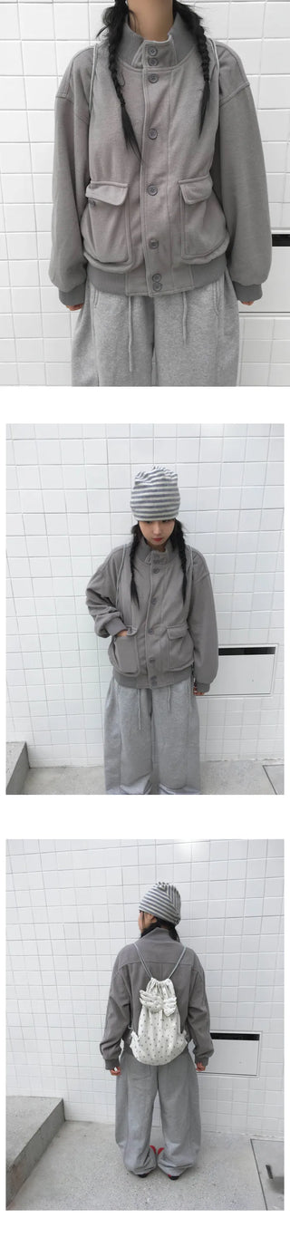 Slit wide pants (3c)