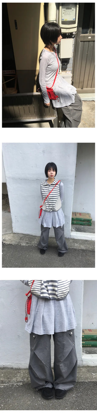(2 colors) Pintuck Pants