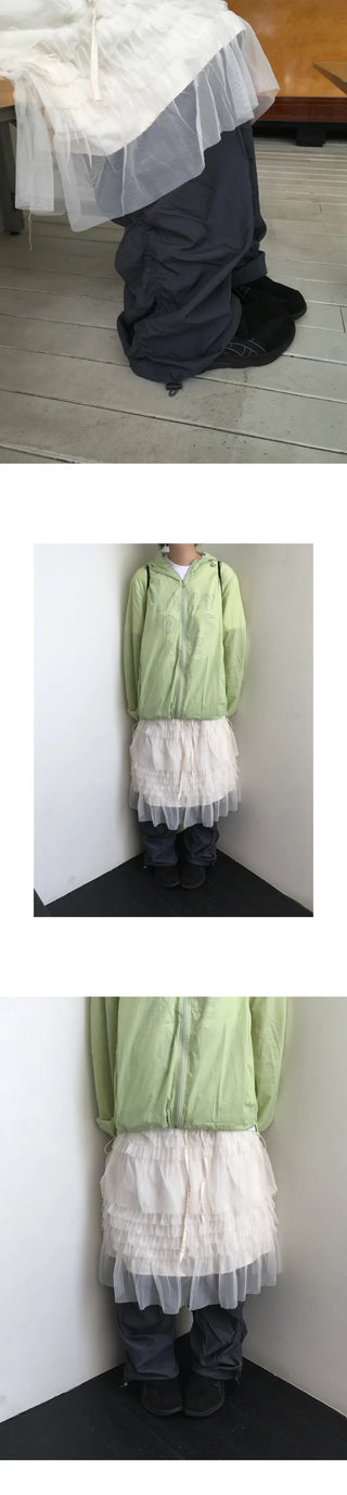 (4 colors) Airy Light Mountain Parka