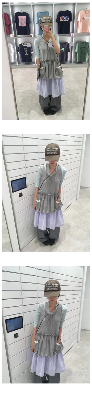 [3 colors] Striped Wide Pants