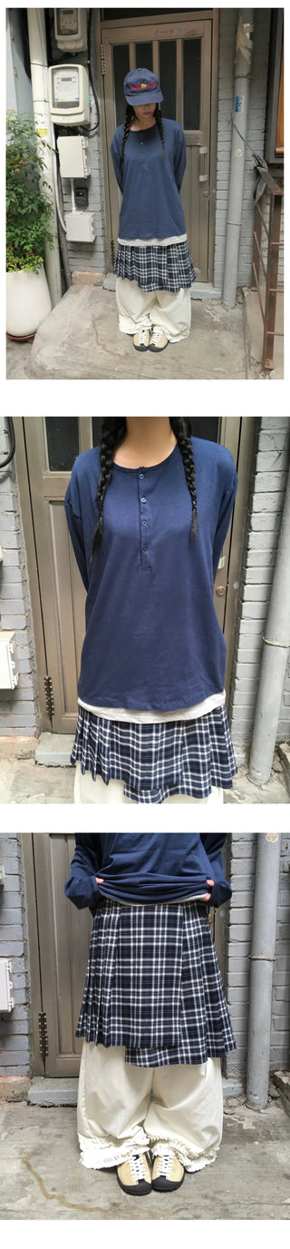 (2 colors) Frill Wide Pants