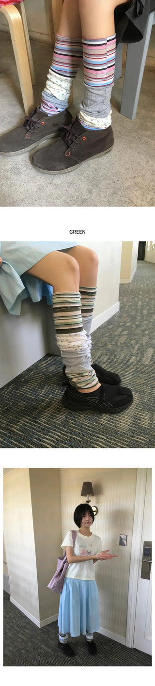 [2 colors] Leg warmers