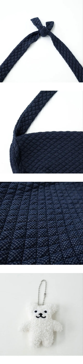 Diamond quilted bag