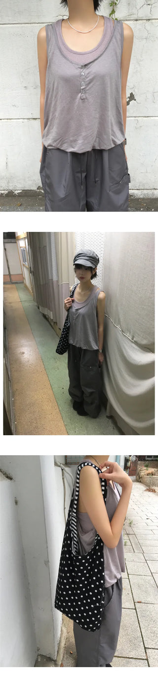 [3 colors] Pocket Nylon Pants