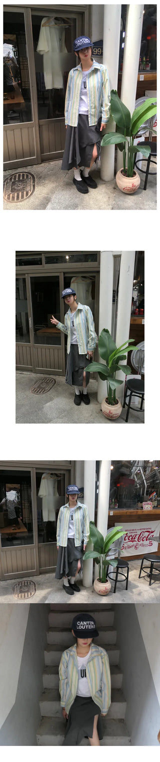 Patchwork Short-Sleeved T-Shirt