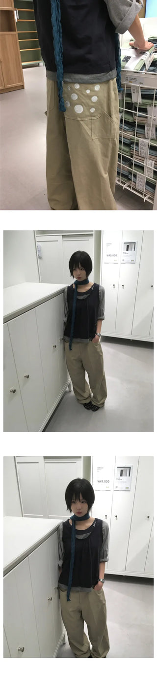 [2 colors] Layered Sleeveless
