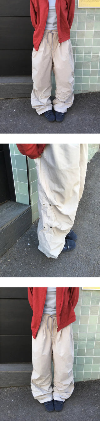 (2 colors) Nylon Pants