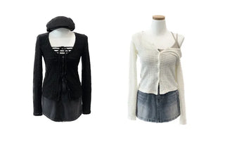 Lace layered cardigan (3 colors)