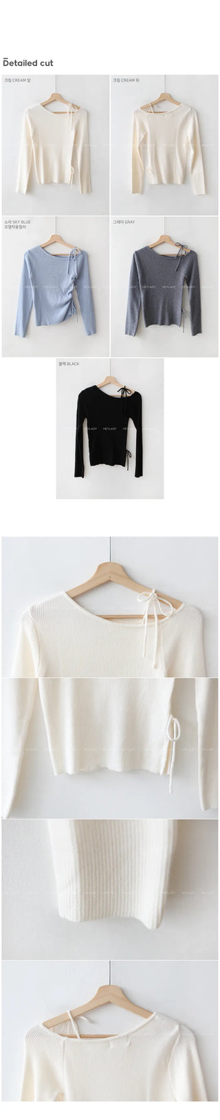 Ribbon Rib Knit