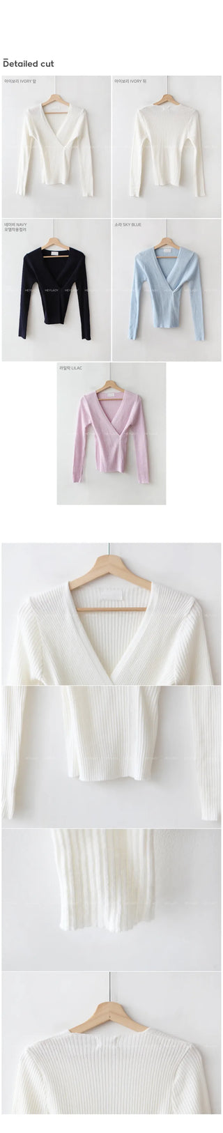 Rib Wrap Knit