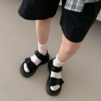 Gopcore Mesh Platform Shoes Sandals (1 color)
