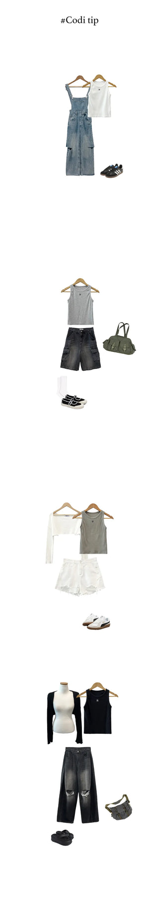 Day Slim Rib Sleeveless Top (4 colors)
