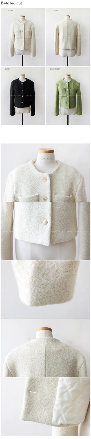 Pocket wool jacket