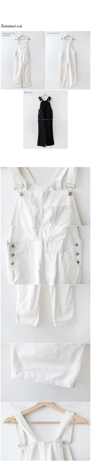 Cotton Overalls Pants
