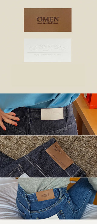 signature slim boots cut denim