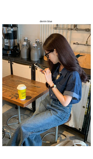 Summer denim shirt (2 colors)