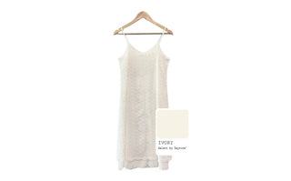 V-neck layered strap dress