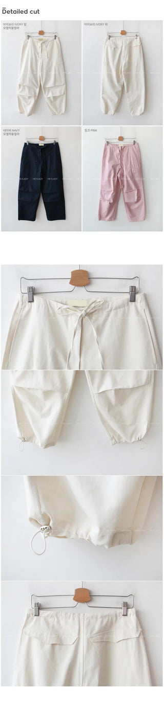 Parachute cotton pants