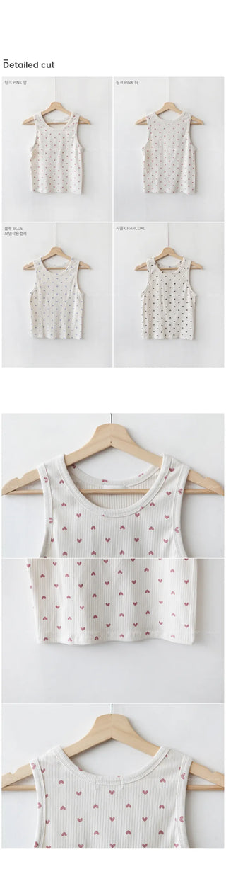 Cotton Heart Sleeveless