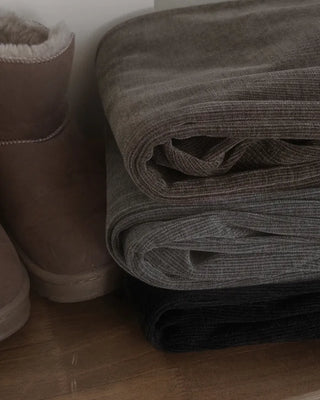 Corduroy training pants