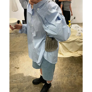 Minimalist strap shirt
