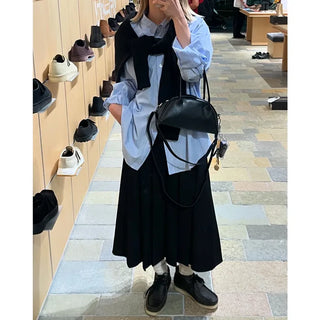 Half-moon shoulder bag