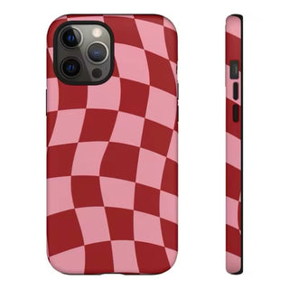 Retro Checkered Phone Case