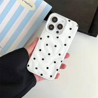 Glossy Polka Dot iPhone Case