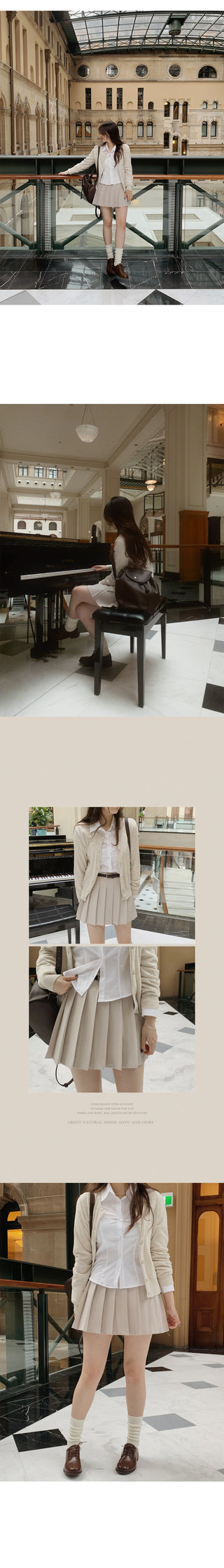 (basic/cropped) Striped shirt - 3 colors