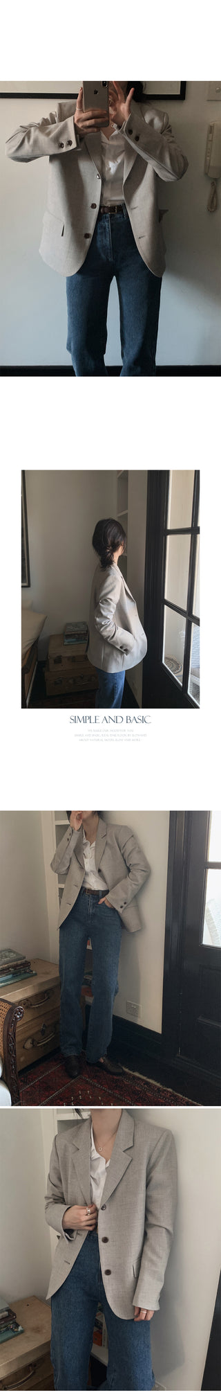 (basic/cropped) Striped shirt - 3 colors